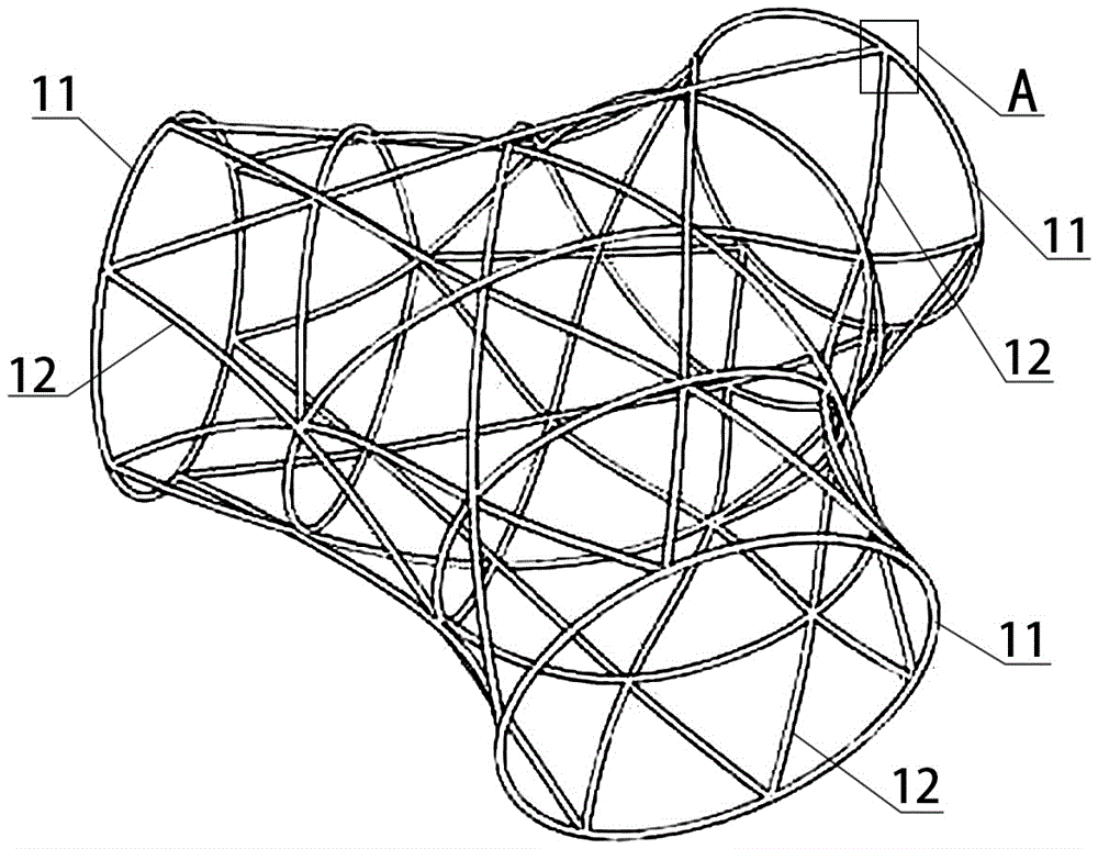一种用于空间曲面编织结构体系的单杆及其连接节点的制作方法