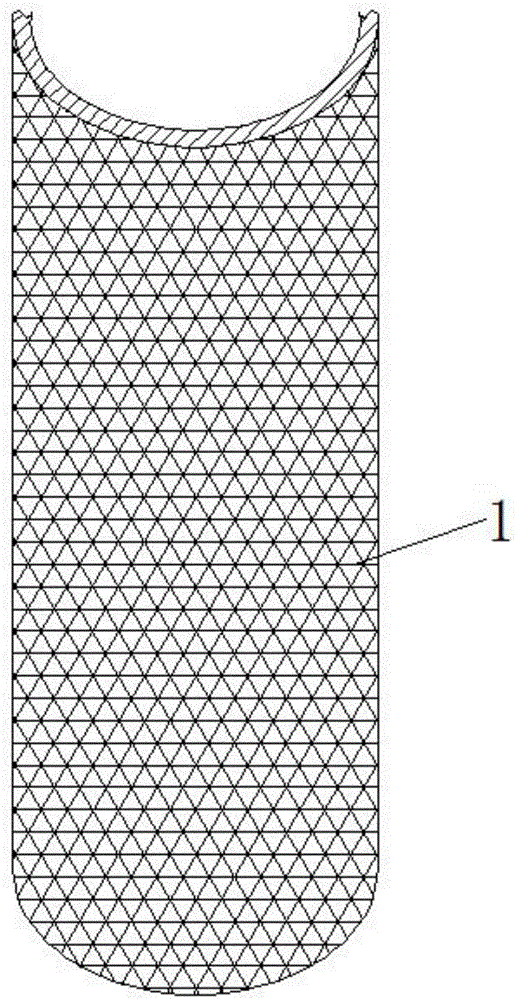 一种空间曲边三角形网壳结构的制作方法
