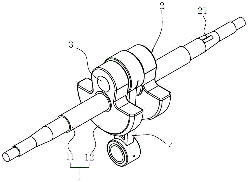 组合式曲轴连杆装置的制作方法
