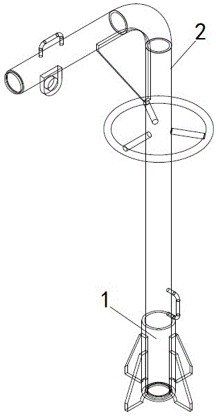一种简易旋转式吊架的制作方法