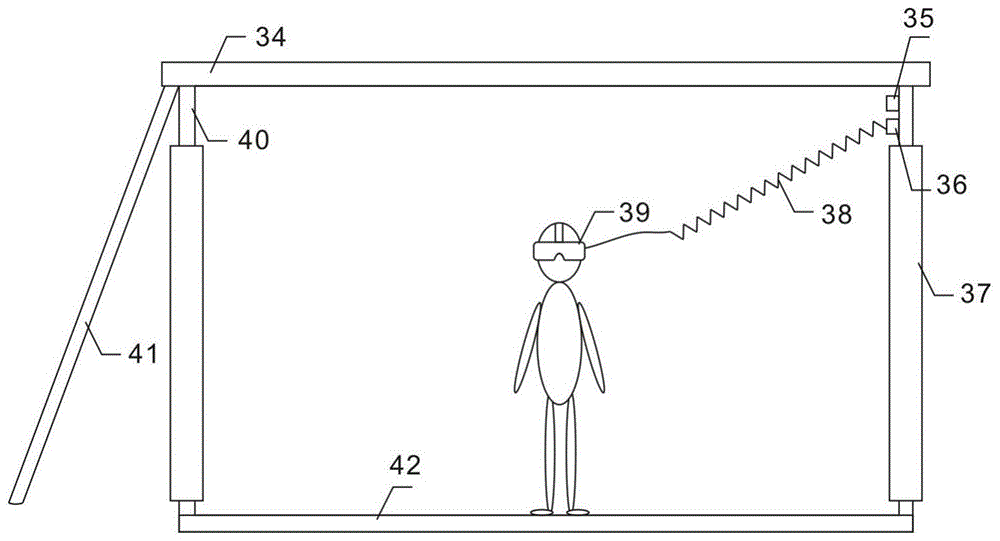 户外一体式VR体感系统的制作方法