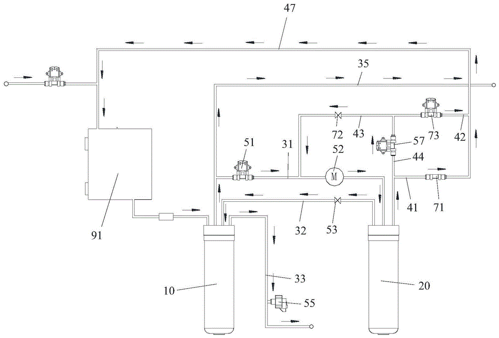 净水系统及净水机的制作方法