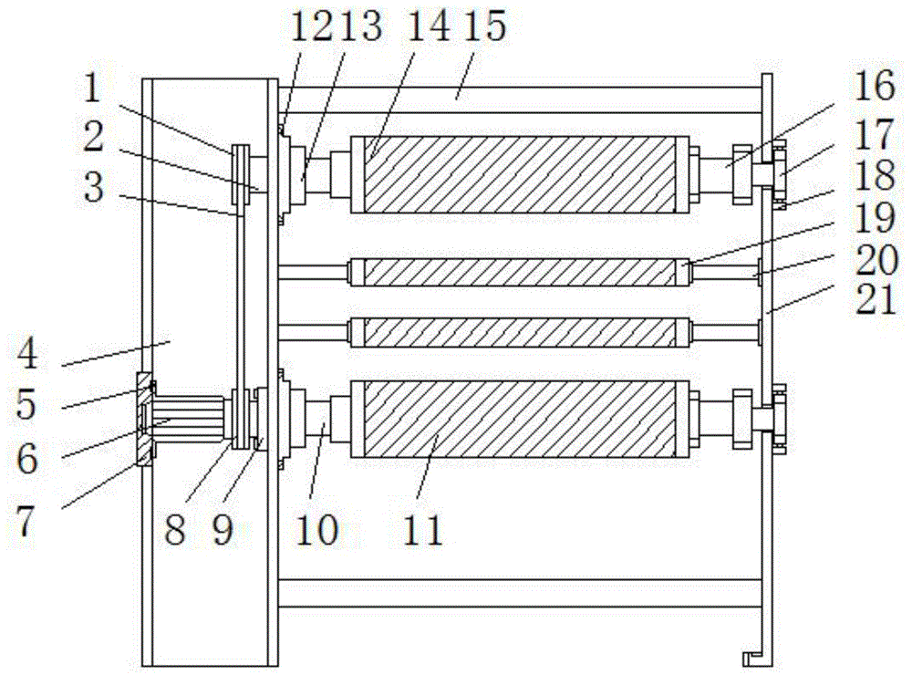 一种热轧带钢卷取导位装置的制作方法