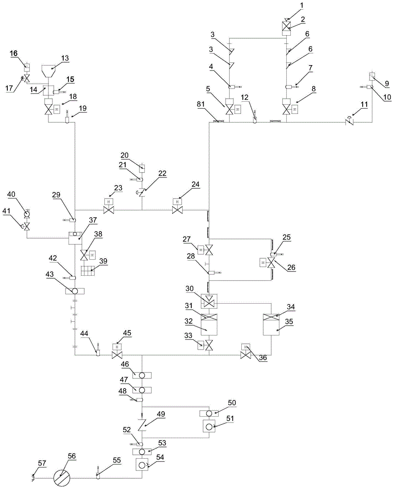 一种垃圾收集系统的气路结构的制作方法