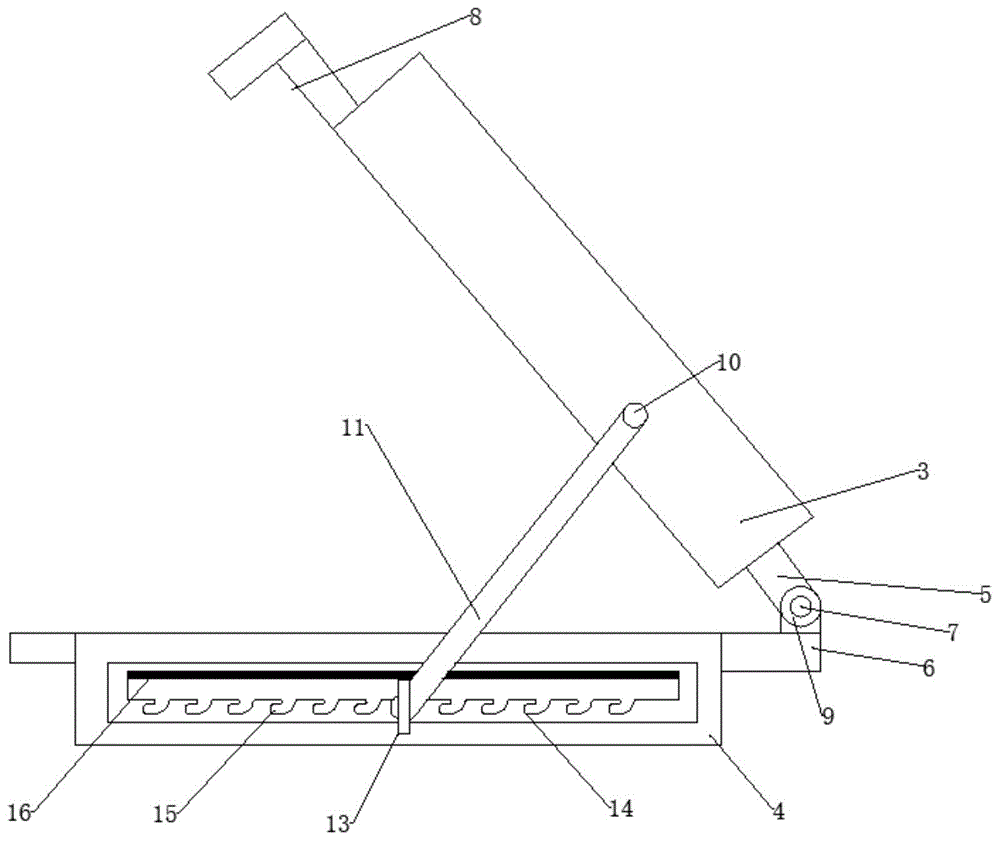 一种方便打开和固定的座椅发泡模具的制作方法