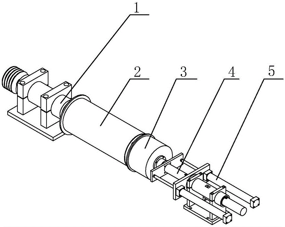 高效布轮切边机的布轮固定装置的制作方法