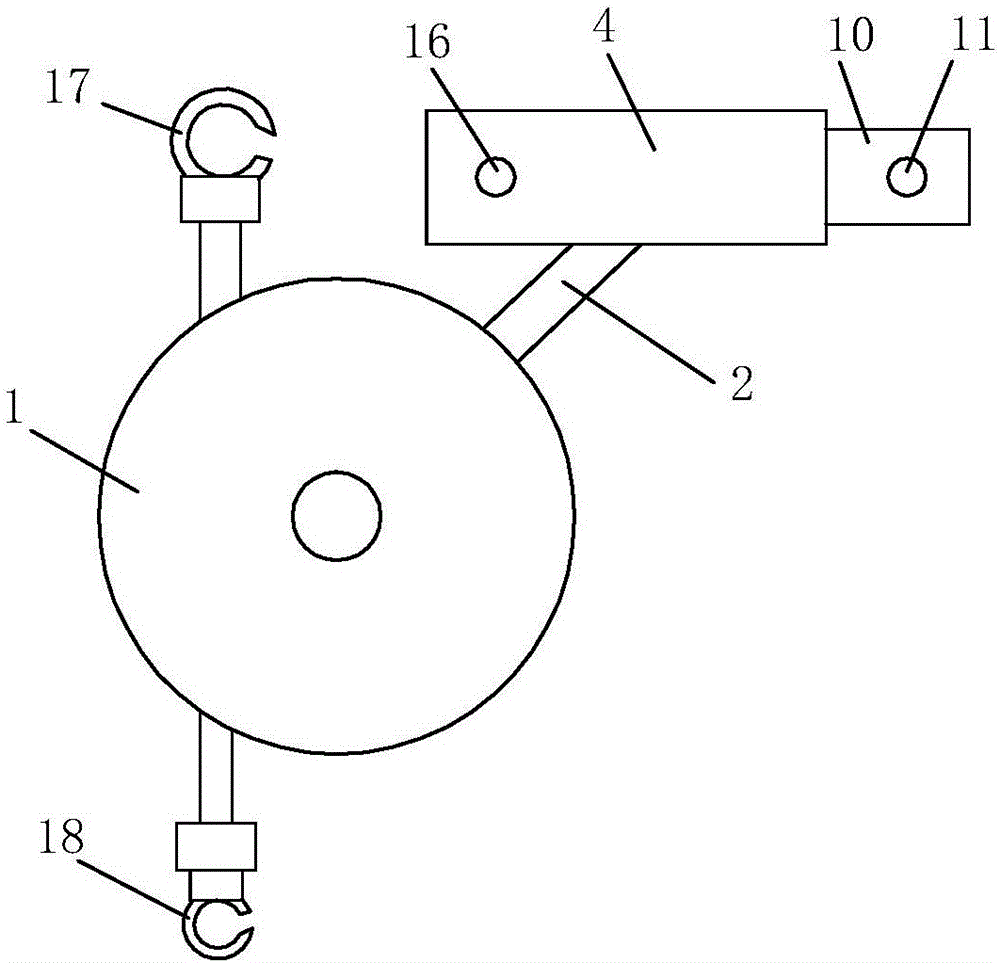 一种具有固定结构的弹簧平衡器的制作方法