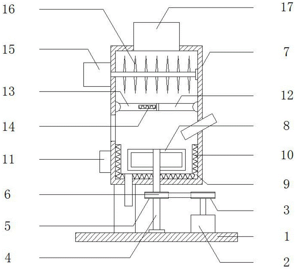 一种改进的塑料融化装置的制作方法