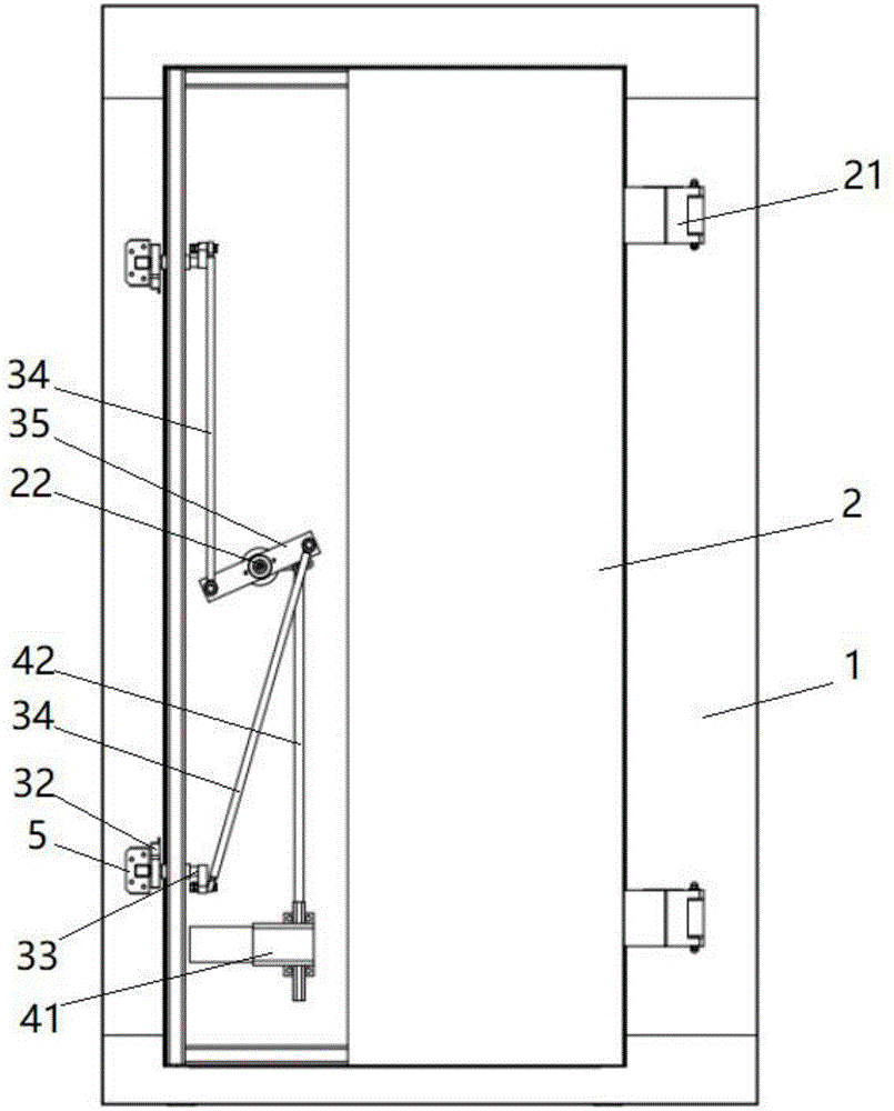 一种低阻屏蔽门的制作方法