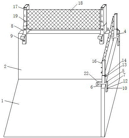 装配式可移动外墙夹具式固定护栏结构的制作方法