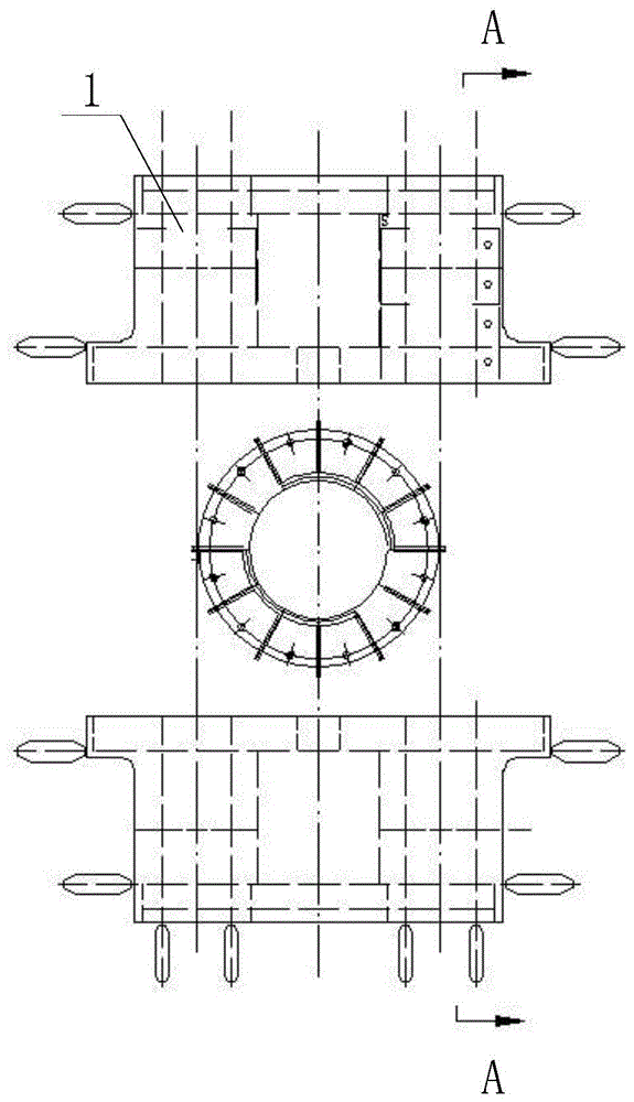 舵机基座连接结构的制作方法