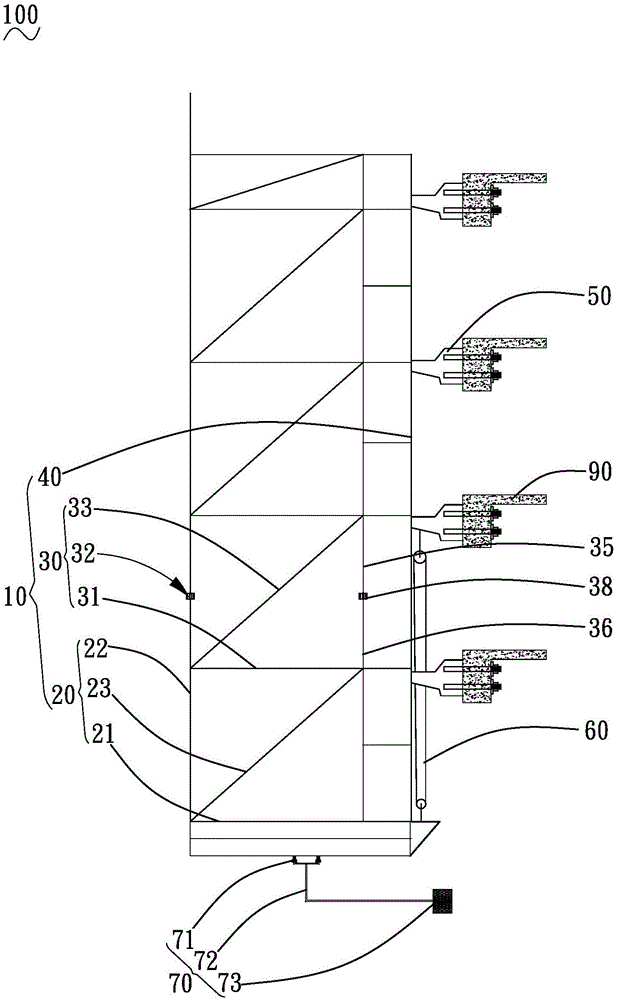 分离式爬架的制作方法