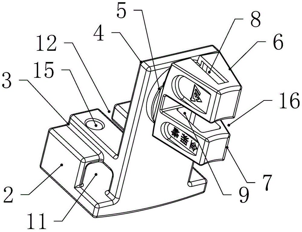 盘扣式脚手架组合连接固定装置的制作方法