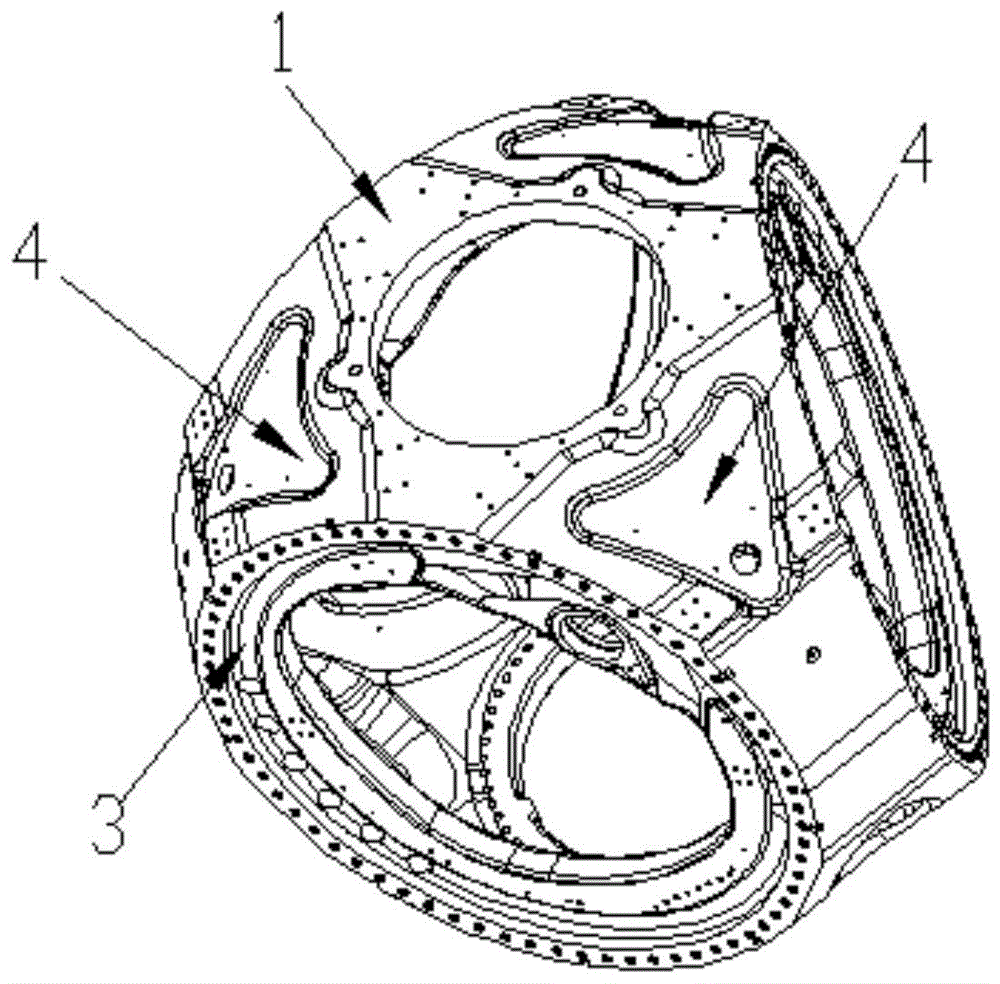 3兆瓦风力发电机组轮毂的制作方法