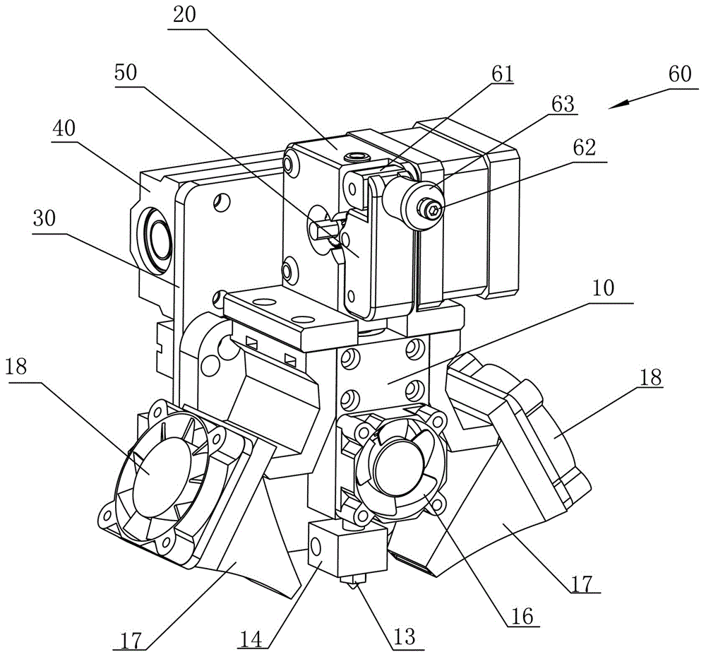 一种3D打印机的送料机构的制作方法