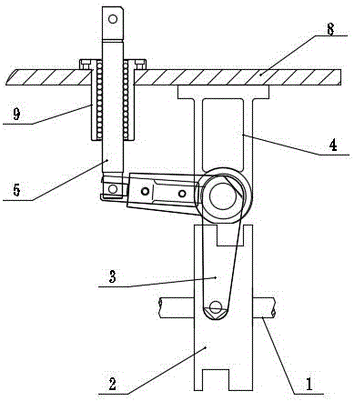 一种立式装盒机升降装置的制作方法