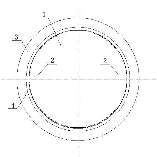一种变压器异型铁心截面撑圆结构的制作方法