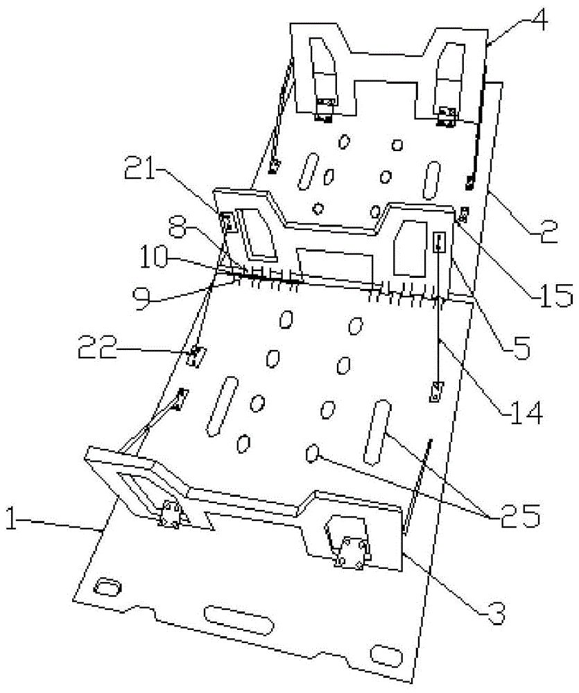 吹塑折叠床的制作方法