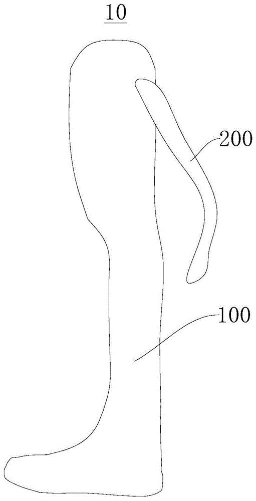 一种循环加热型保健脚套以及保健用品的制作方法