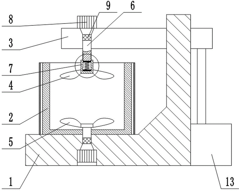 一种隔音建筑材料制备用搅拌器的制作方法