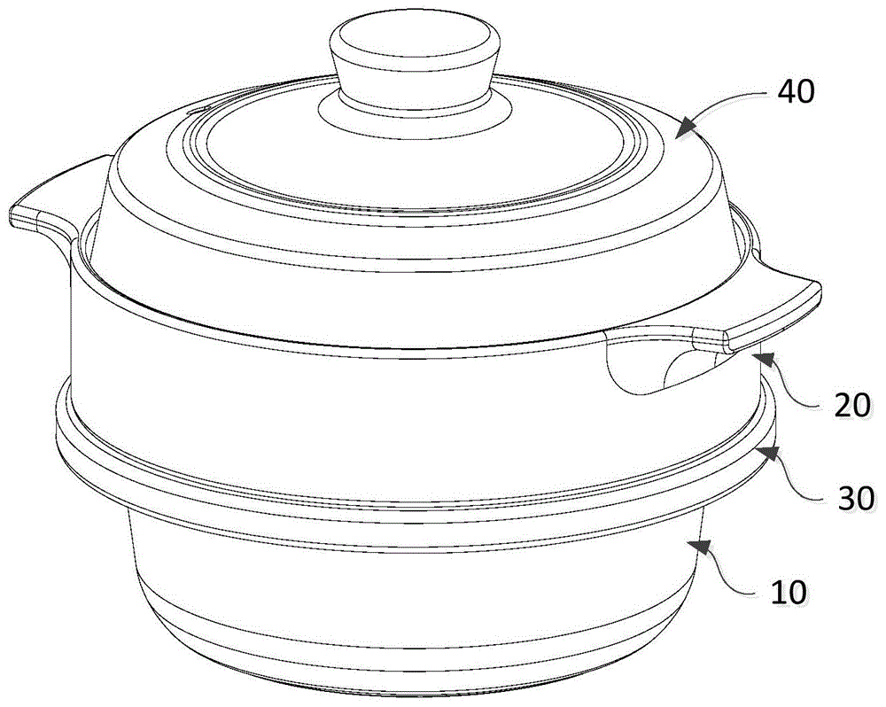 汽锅烹饪装置及其密封环圈的制作方法