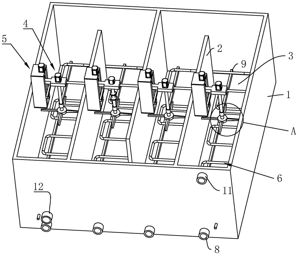 印染污水反应池的制作方法