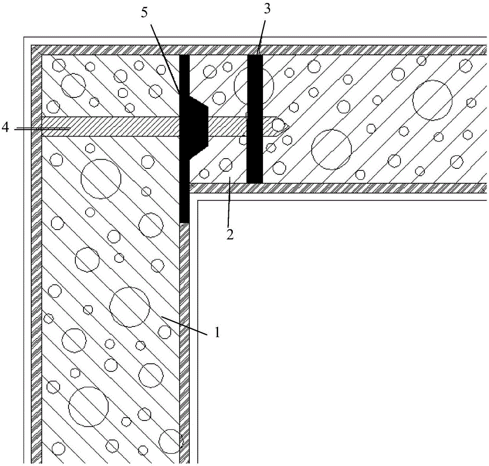 ALC板转角连接结构的制作方法