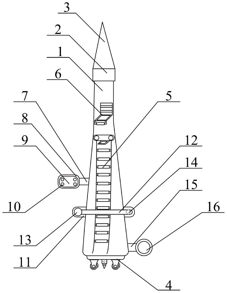 一种可移动通信塔的制作方法