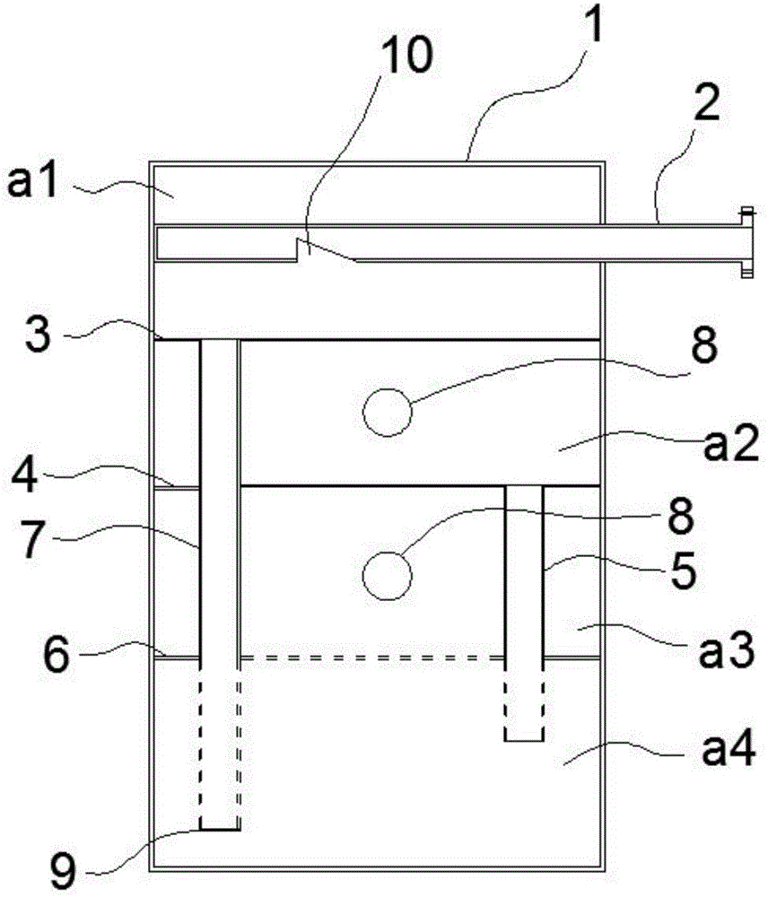 一种5-8kw变频发电机消声器的制作方法