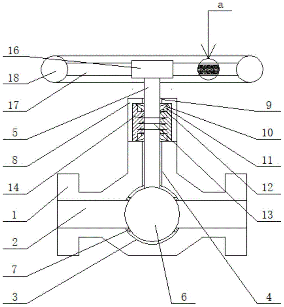 一种上装式固定球阀的制作方法