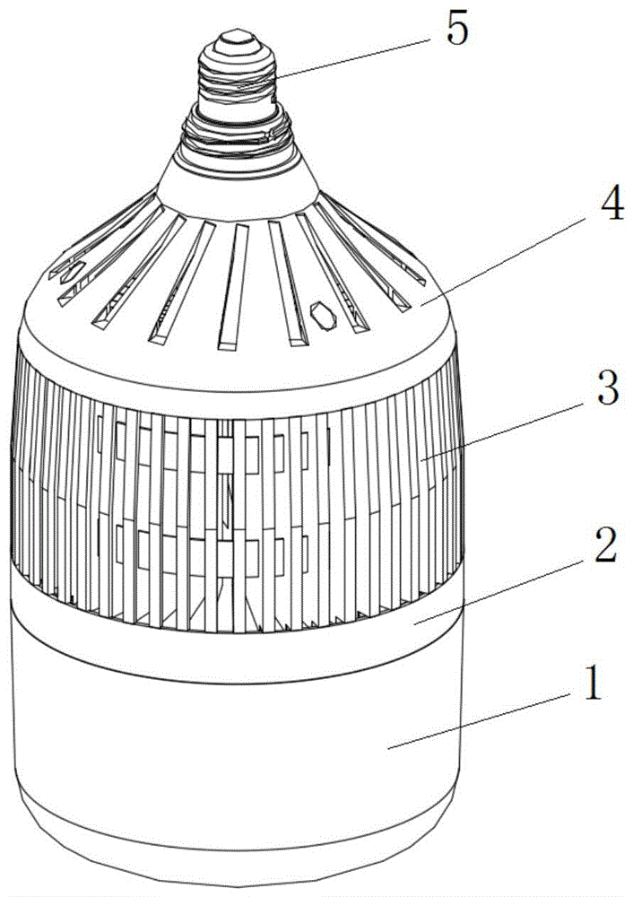 一种新型的球泡灯的制作方法