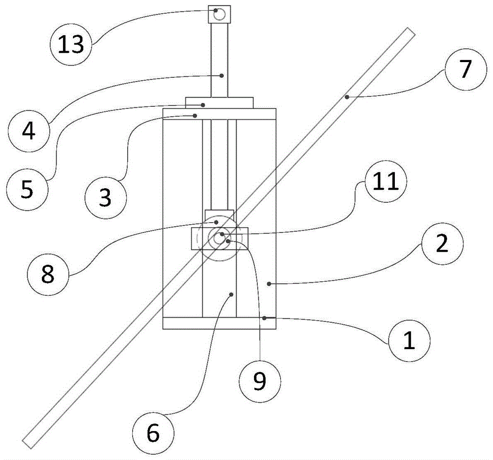 一种轴流风机筒身圆度测量工装的制作方法