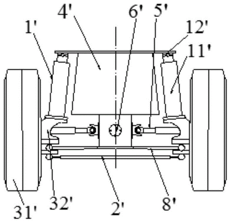 轮式底盘和起重机的制作方法