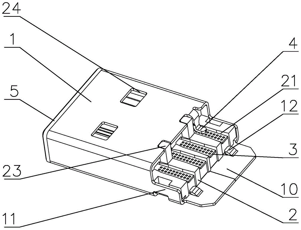 USB公头的制作方法