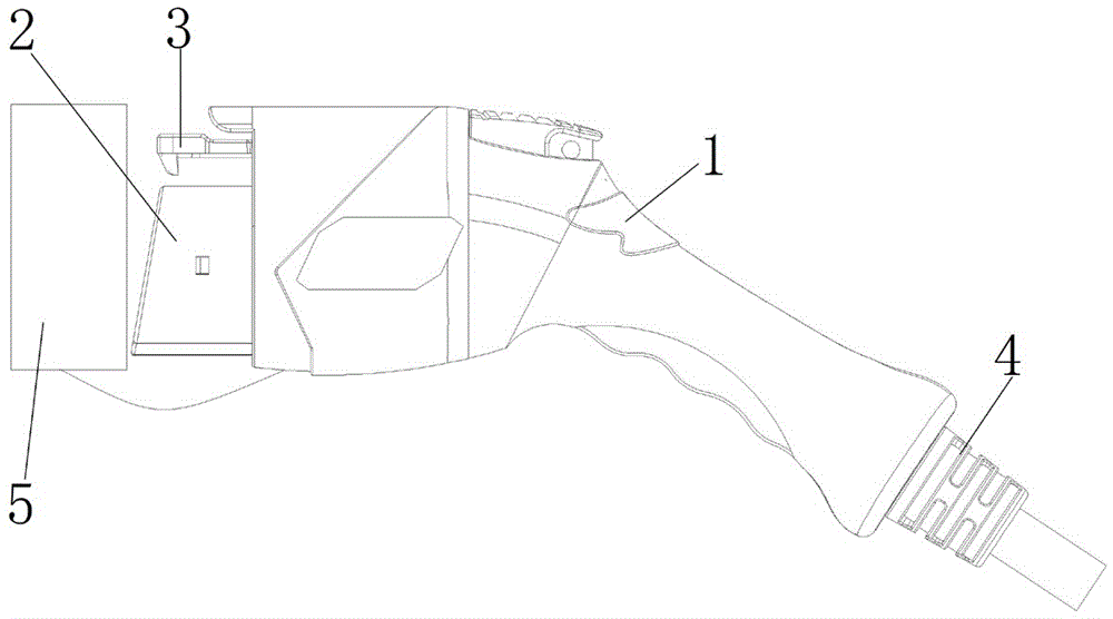 高防护等级长寿命电动汽车美标充电插头的制作方法