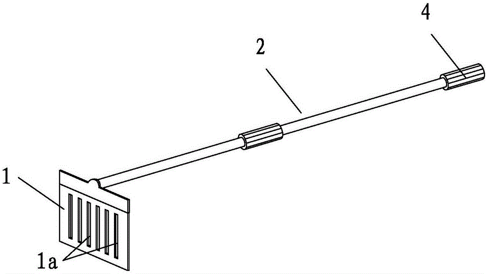 电缆沟用垃圾清理工具的制作方法