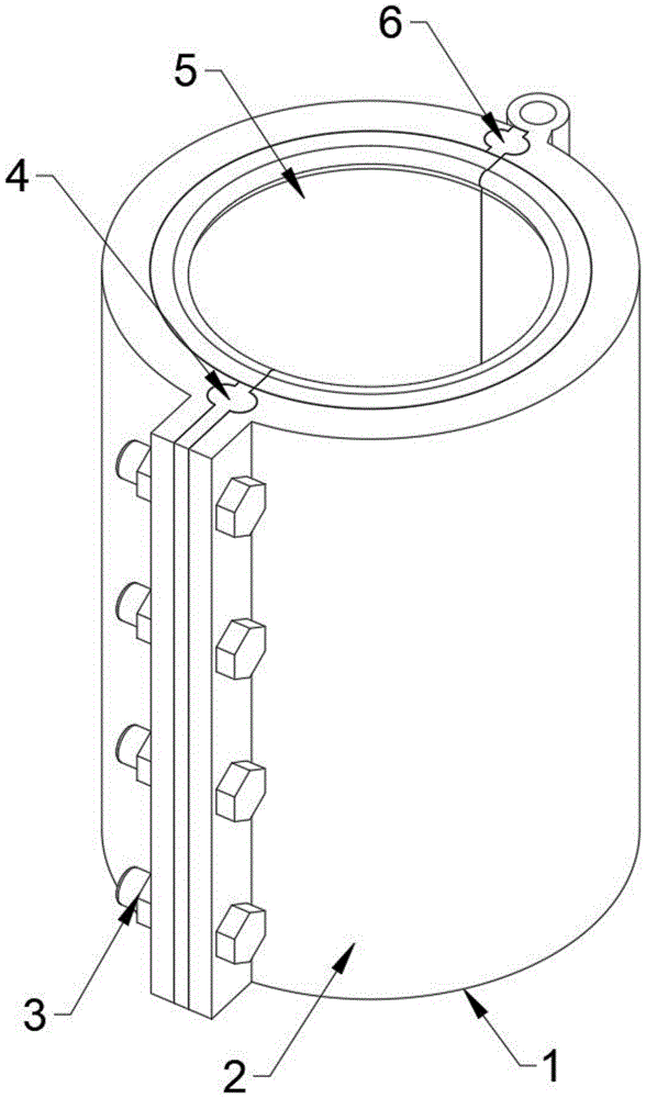 一种用于建筑电气管道的围绕式密封装置的制作方法