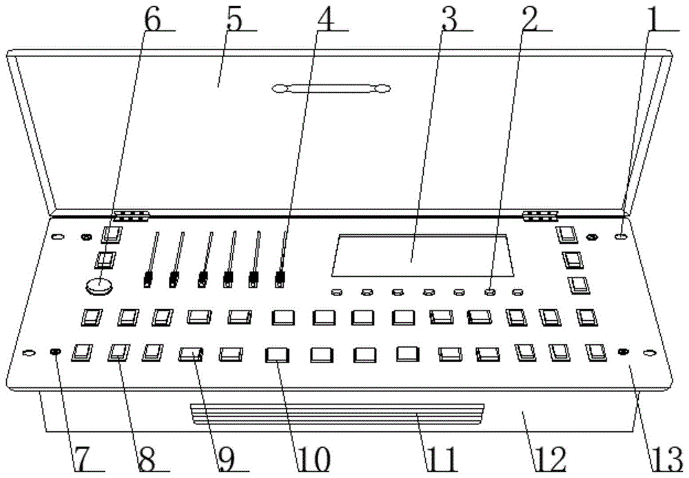 一种基于UDP协议的DMX512控制器的制作方法