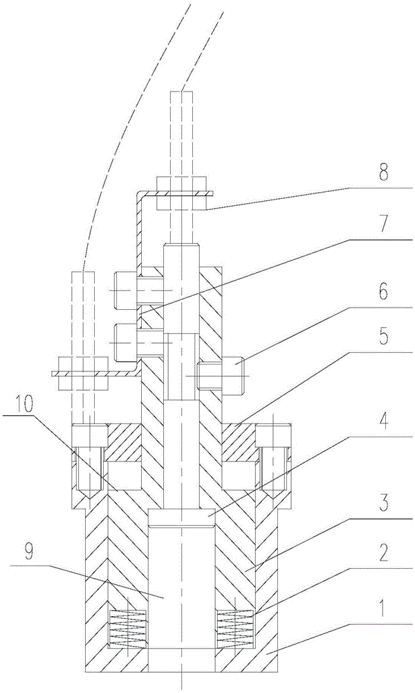 测量螺纹高度防错装置的制作方法