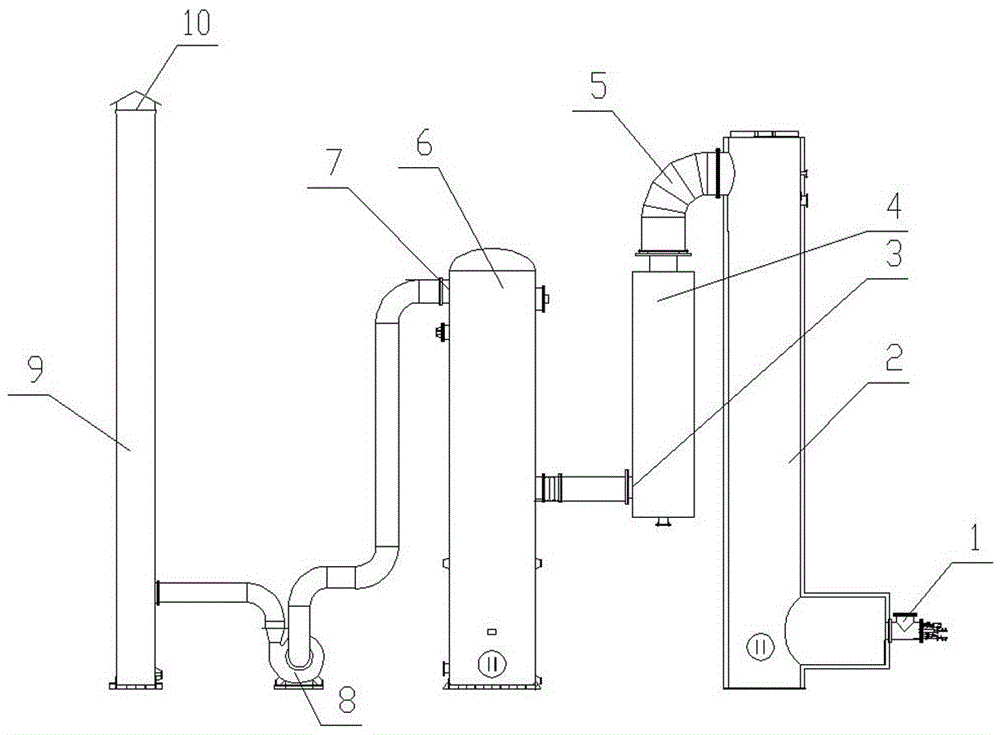 一种含氟废液焚烧炉的制作方法