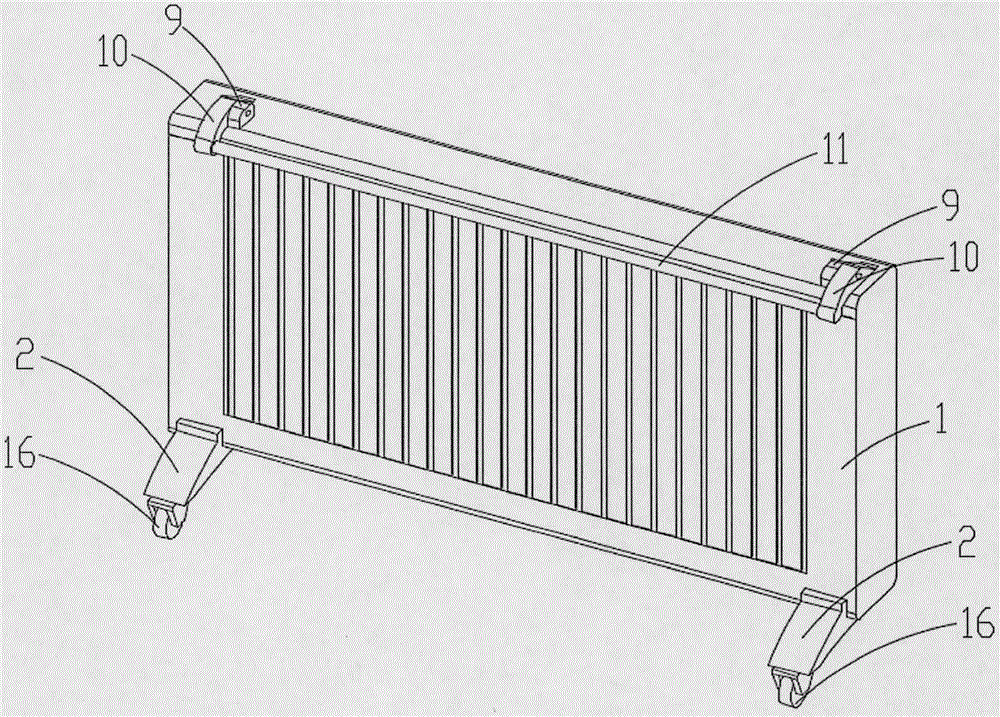 一种方便运输的碳纤维电暖器的制作方法