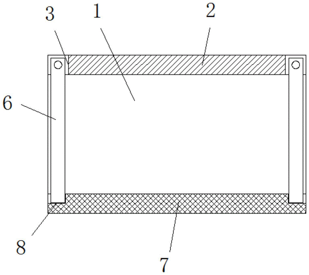 空调室内机的中框结构的制作方法