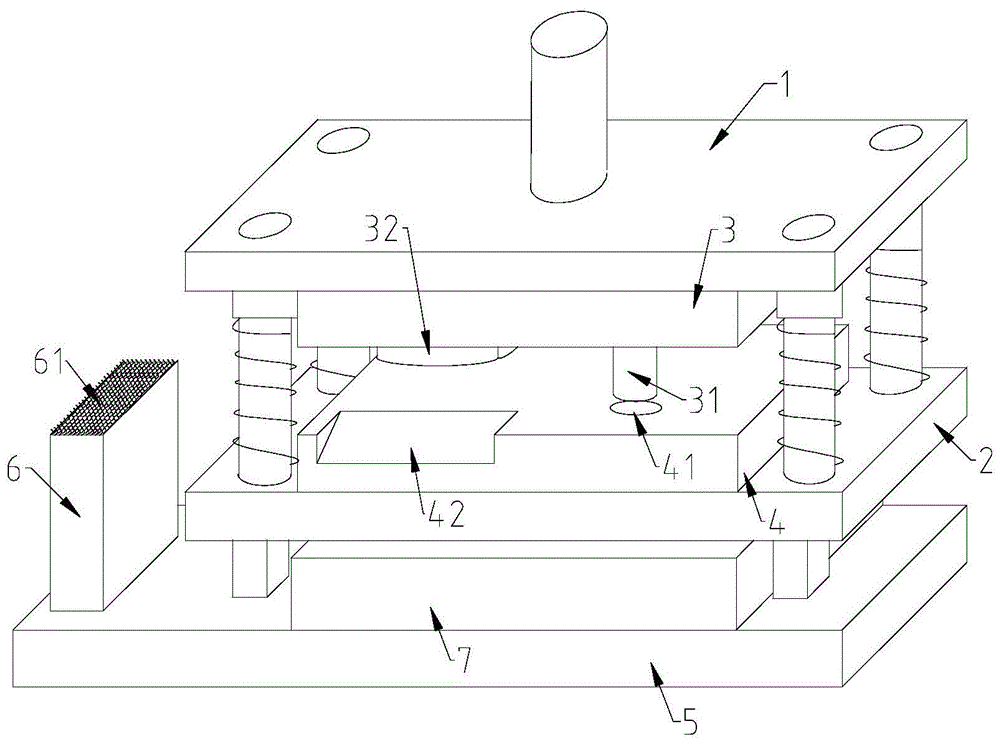 一种精密零件冲裁模具的制作方法