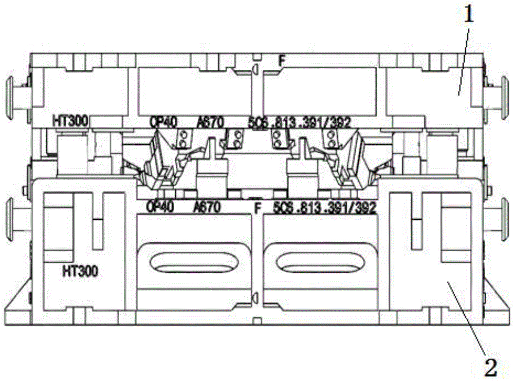 一种汽车尾灯固定座修冲模具的制作方法