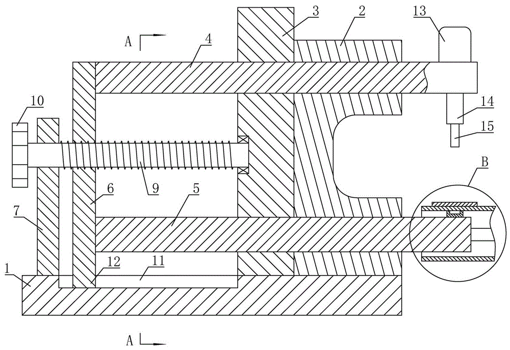 铝型材加工用冲铆装置的制作方法