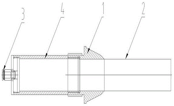 一种水平脱箱造型机伸缩式浇口棒结构的制作方法