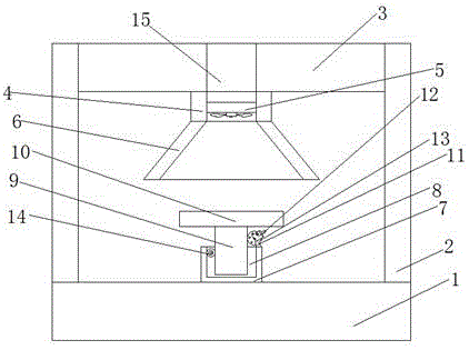 一种外倾10°的六边形钢拱定位焊接装置的制作方法