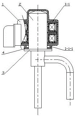 一种电子膨胀阀的密封结构的制作方法