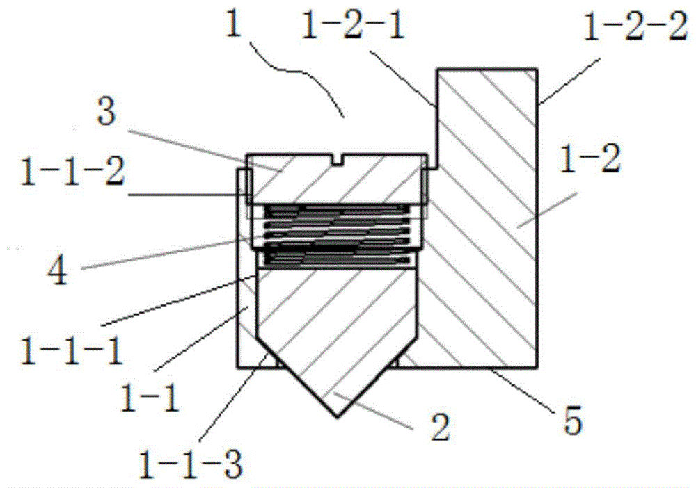 两孔间距或孔与边线间距的测量装置的制作方法