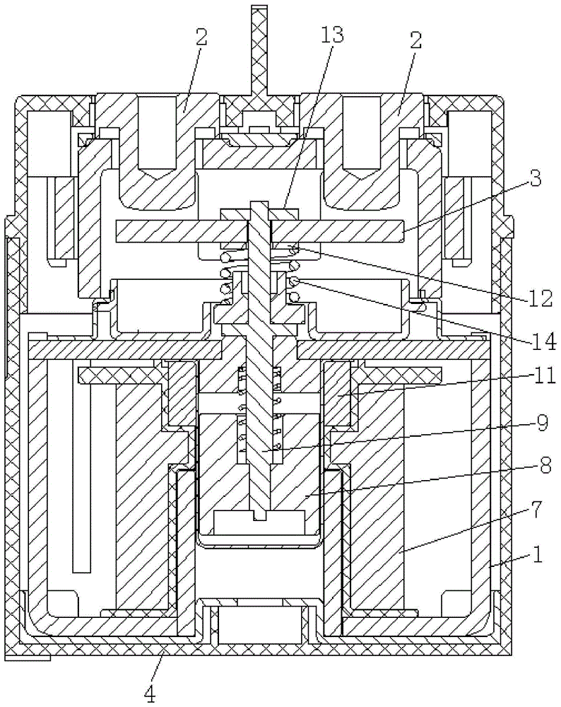 直流接触器的制作方法